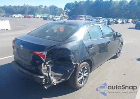 2018 Toyota Corolla Le from USA, damaged, VIN 5YFBURHE7JP745126